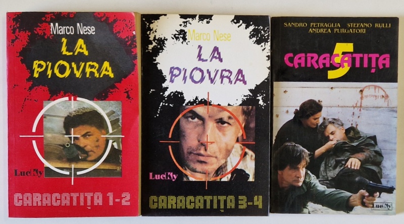 LA PIOVRA / CARACATITA , VOLUMELE I - III de MARCO NESE , 1993 - 1994