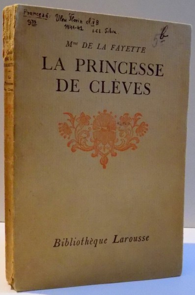LA PRINCESSE DE CLEVES