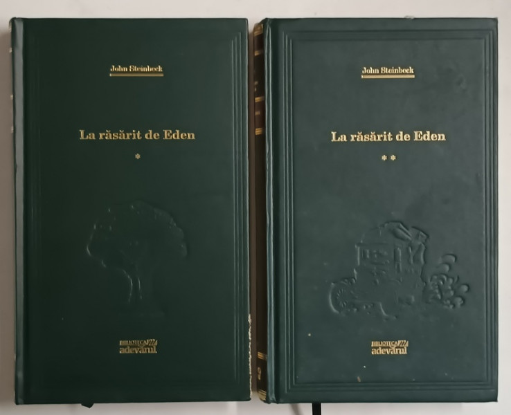LA RASARIT DE EDEN de JOHN STEINBECK VOL I , II