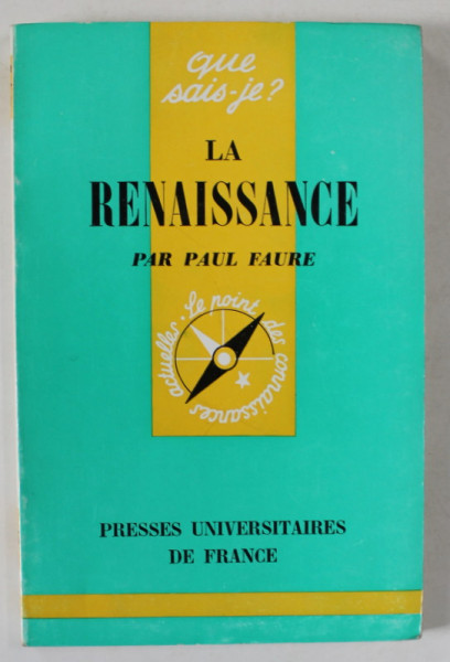 LA RENAISSANCE par PAUL FAURE , 1965