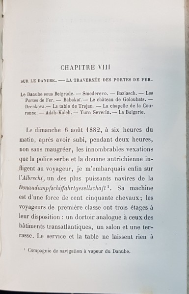 LA SAVE LE DANUBE ET LE BALKAN par M. L. LEGER - PARIS, 1884