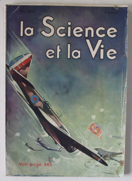 LA SCIENCE ET LA VIE , REVUE , MAI , 1940