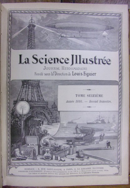LA SCIENCE ILLUSTREE . JOURNAL HEBDOMADAIRE - 1895