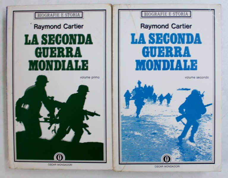 LA SECONDA GUERRA MONDIALE, VOLUMI I-II di RAYMOND CARTIER, 1968