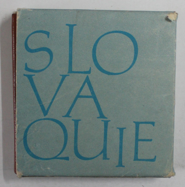 LA SLOVAQUIE , par ANDREJ PLAVKA , 1970 , CARTE LILIPUT *