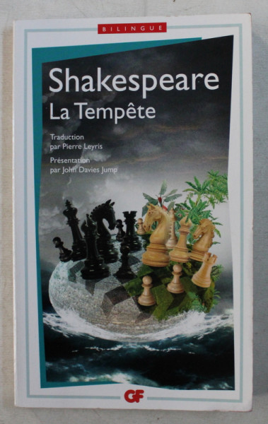 LA TEMPETE THE TEMPESET par SHAKESPEARE , 2014 , *PREZINTA HALOURI DE APA