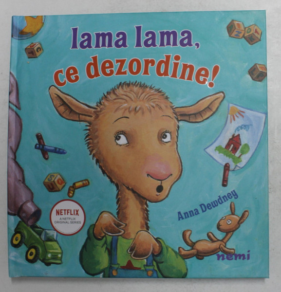 LAMA LAMA , CE DEZORDINE ! de ANNA DEWDNEY , 2020, MICI DEFECTE LA COTOR