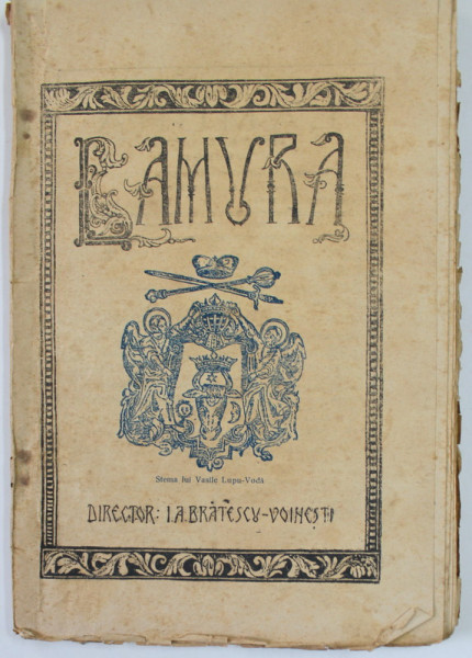 LAMURA , REVISTA DE LITERATURA , ARTA , STIINTA , ANUL 1 , NR. 3 , DECEMBRIE 1919 , PREZINTA PETE SI URME DE UZURA