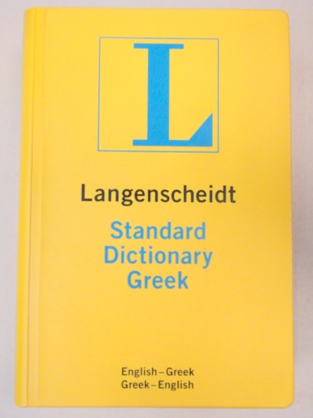 LANGENSCEIDT.STANDARD DICTIONARY GREEK