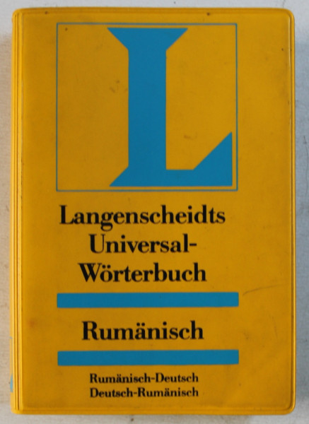 LANGENSCHEIDTS UNIVERSAL  - WORTERBUCH  - RUMANISCH - DEUTSCH / DEUTSCH  - RUMANISCH von E.E. - LANGE  - KOWAL , 1994