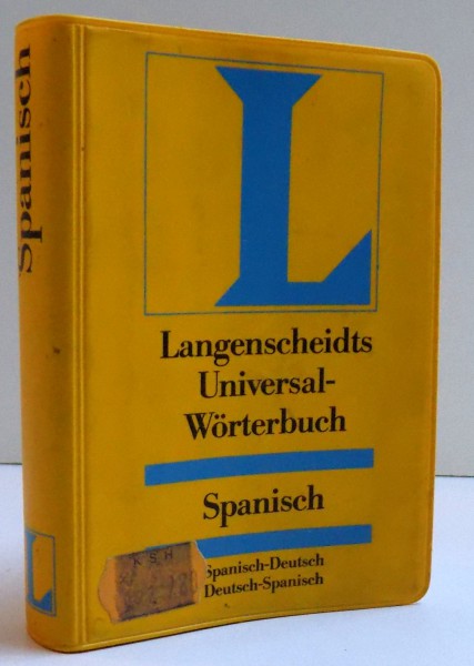 LANGENSCHEIDTS UNIVERSAL- WORTERBUCH SPANISCH - DEUTSCH/ DEUTSCH - SPANISCH