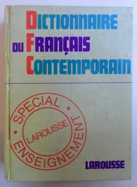 LAROUSSE DICTIONNAIRE DU FRANCAIS CONTEMPORAIN par JEAN DUBOIS...HENRI MESCHONNIC , 1971