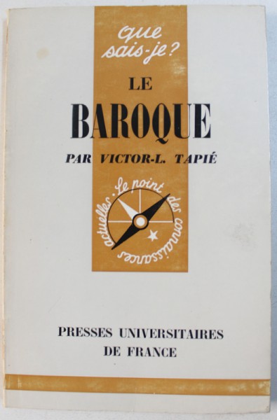 LE BAROQUE par VICTOR - L. TAPIE , 1963