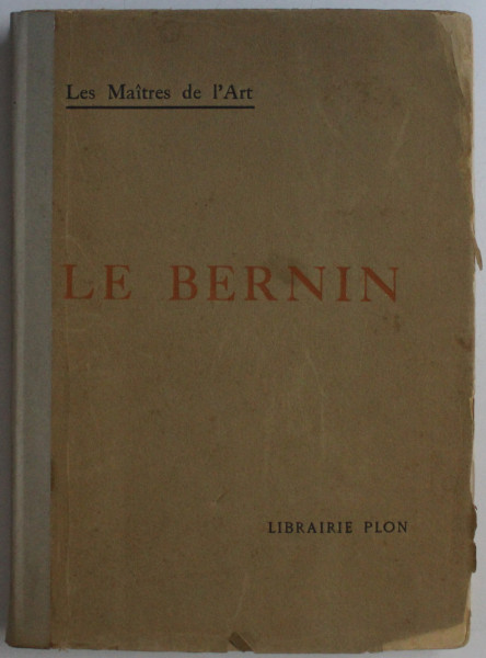 LE BERNIN par MARCEL REYMOND , EDITIE INTERBELICA