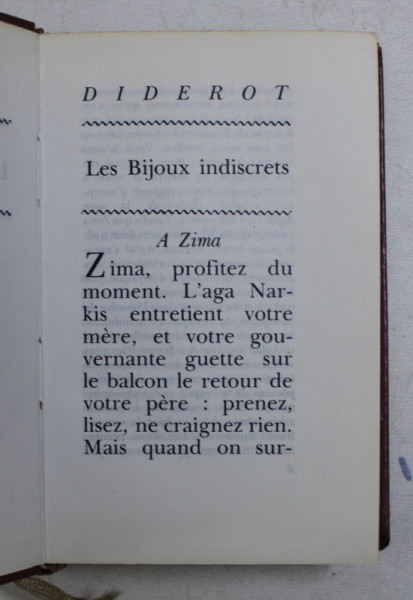 LE BIJOUX INDISCRETS par DIDEROT , 1966