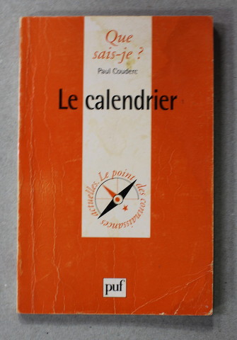 LE CALENDRIER par PAUL COUDERC , 2000 , PREZINTA PETE, HALOURI DE APA  SI URME DE UZURA