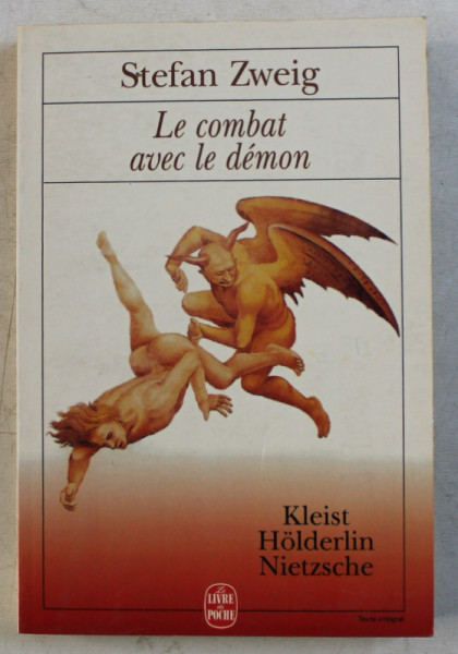LE COMBAT AVEC LE DEMON par STEFAN ZWEIG , 1983