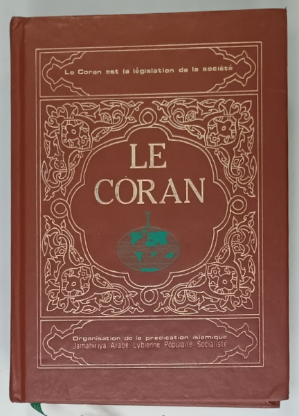 LE CORAN , EDITIE BILINGVA ARABA - FRANCEZA , ANII '90