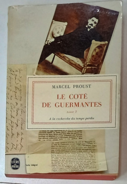 LE COTE DE GUERMANTES , TOME 2 ,  A LA RECHERCHE DU TEMPS PERDU ,  par MARCEL PROUST , 1954
