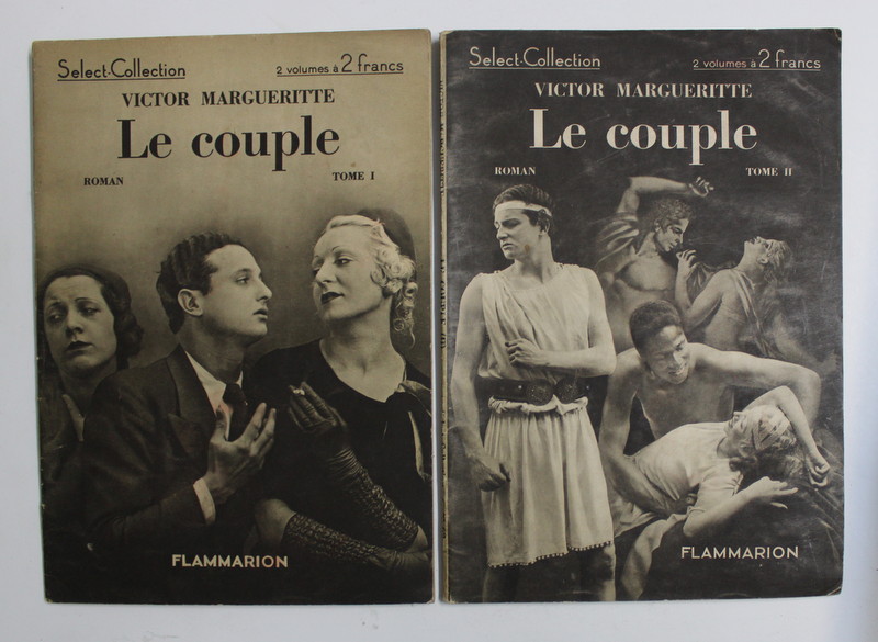 LE COUPLE , TOMES I ET II par VICTOR MARGUERITTE , 1924