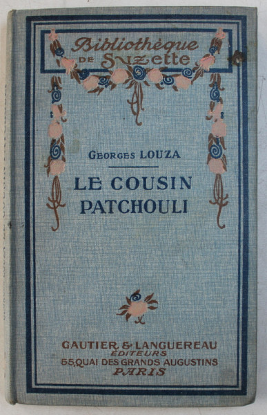 LE COUSIN PATCHOULI par GEORGES LOUZA , 1925