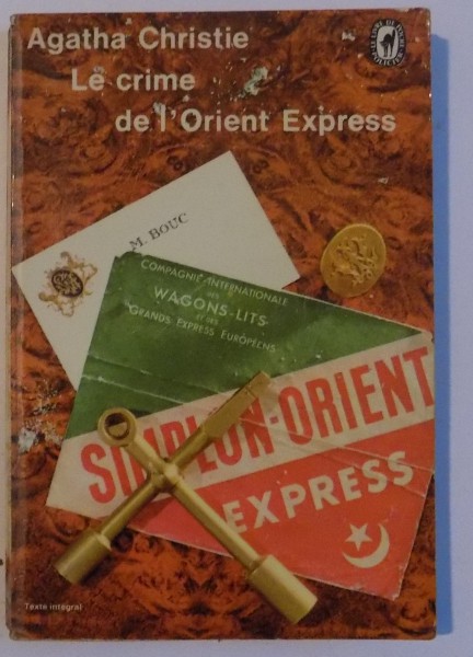 LE CRIME DE L ' ORIENT-EXPRESS par AGATHA CHRISTIE ,1967