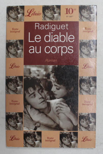 LE DIABLE AU CORPS par RAYMOND RADIGUET  - 1996
