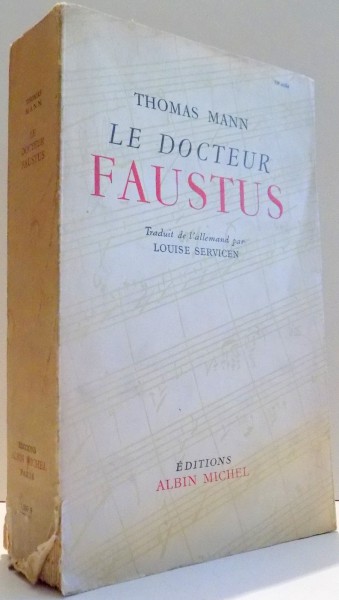 LE DOCTEUR FAUSTUS par THOMAS MANN , 1975