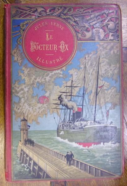 LE DOCTEUR OX de JULES VERNE (EDITIE J. HETZEL, 1874)