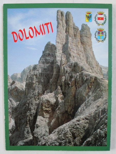 LE DOLOMITI  , ALBUM FOTOGRAFIC , EDITIE IN LIMBA ITALIANA