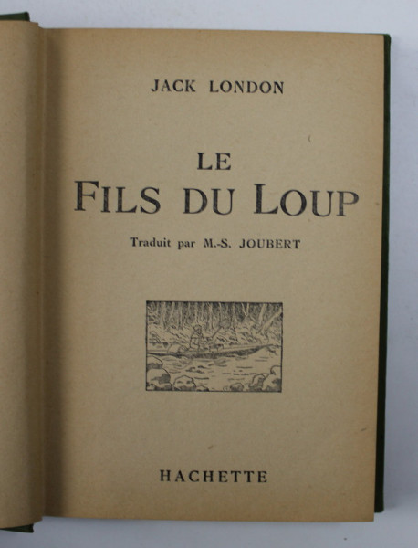 LE FILS DU LOUP par JACK LONDON , 1940