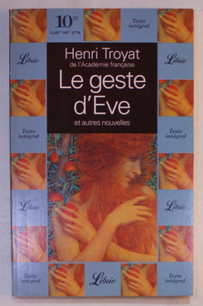 LE GESTE D ' EVE ET AUTRES NOUVELLES par HENRI TROYAT , 1994