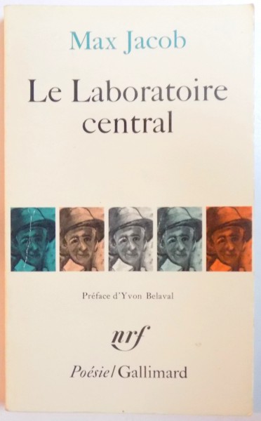 LE LABORATOIRE CENTRAL par MAX JACOB 1960