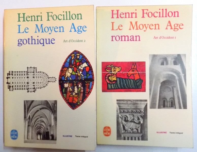 LE MOYEN AGE ROMAN / GOTHIQUE par HENRI FOCILLON , 1938