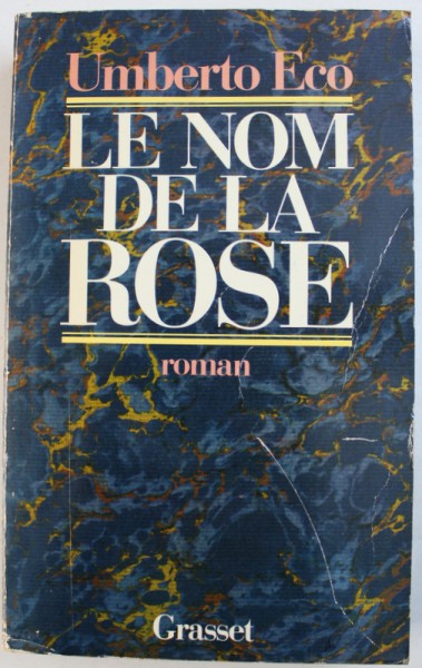 LE NOM DE LA ROSE  par UMBERTO ECO , 1982