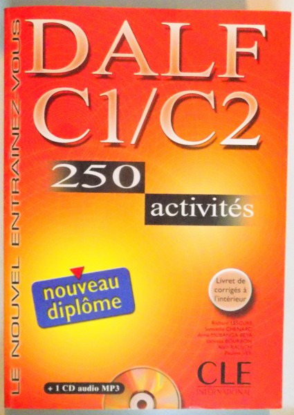 LE NOUVEL ENTRAINEZ-VOUS , DALF C1 / C2 , 2007