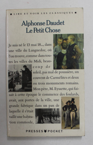 LE PETIT CHOSE par ALPHONSE DAUDET , 1989