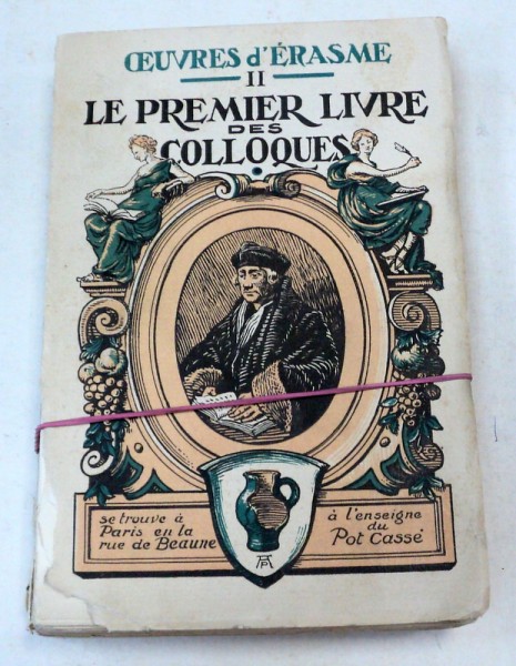 LE PREMIER LIVRE DES CALLOQUES-D'ERASME DE ROTTERDAMN