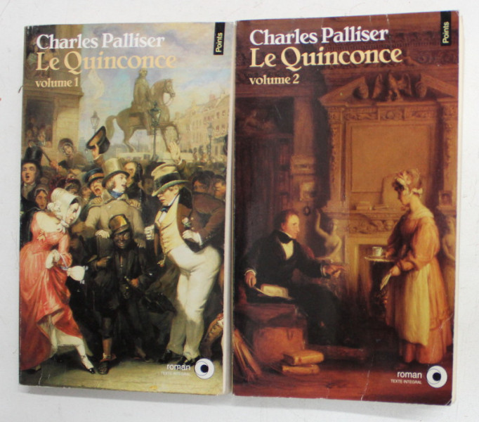 LE QUINCONCE par CHARLES PALLISER , VOLUME I- II , 1993