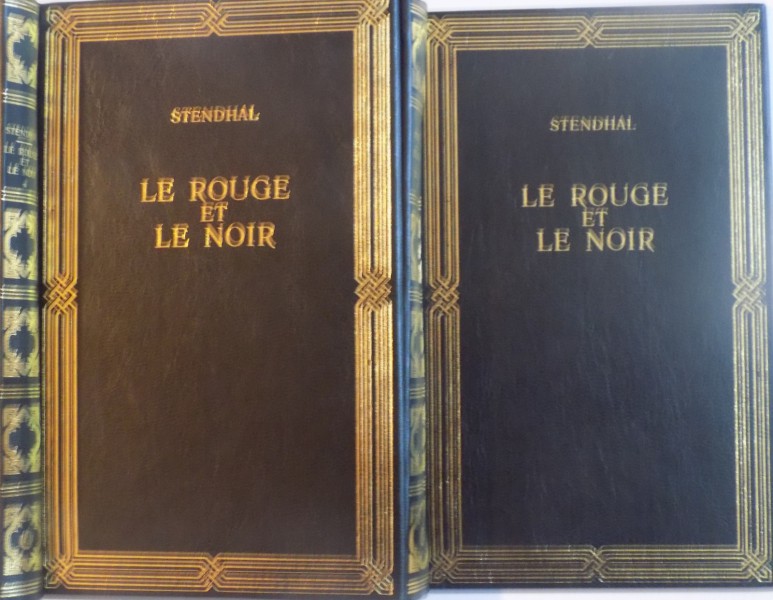 LE ROUGE ET LE NOIR par STENDHAL , VOL I - II , 1993