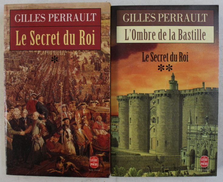 LE SECRET DE ROI , TOMES I - II , roman par GILLES PERRAULT , 1992