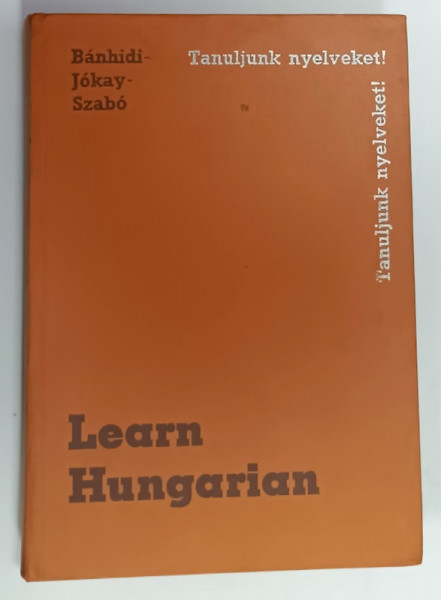 LEARN HUNGARIAN by ZOLTAN BANHIDI ...DENES SZABO , 1965