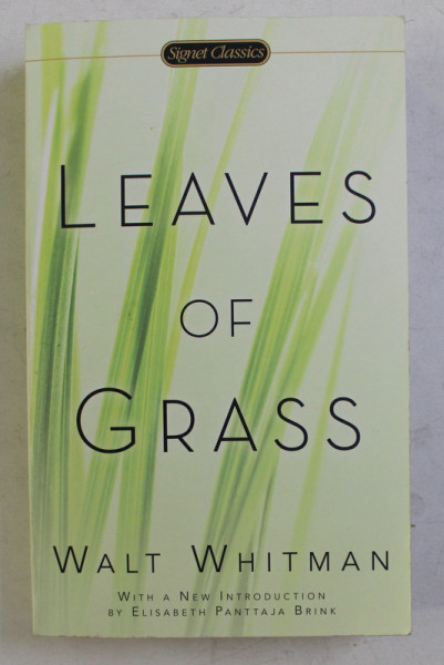 LEAVES OF GRASS by WALT WHITMAN, 2013