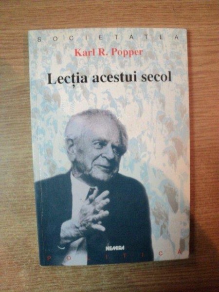 LECTIA ACESTUI SECOL de KARL R. POPPER