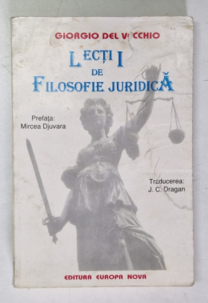 LECTII DE FILOSOFIE JURIDICA de GIORGIO DEL VECCHIO