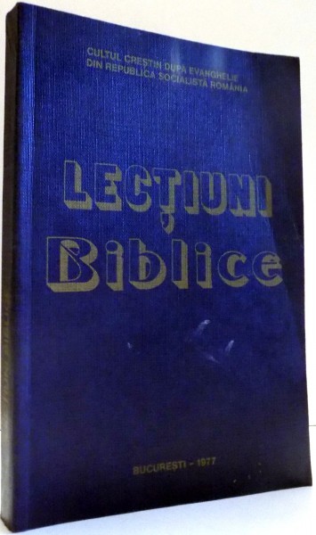 LECTIUNI BIBLICE , 1977