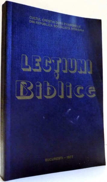 LECTIUNI BIBLICE , 1977