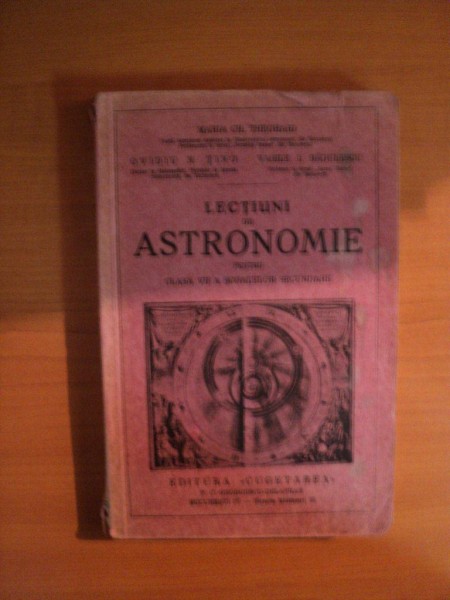 LECTIUNI DE ASTRONOMIE PENTRU CLASA a VII a A SCOALELOR SECUNDARE de MARIA GH. THEOHARI
