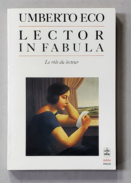 LECTOR IN FABULA par UMBERTO ECO , LE ROLE DU LECTEUR , 1985