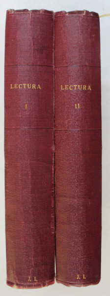 LECTURA - FLOAREA LITERATURILOR STRAINE - COLEGAT DE PROZE SCURTE IN FASCICULE , DIVERSI AUTORI STRAINI , 2 VOLUME , EDITIE INTERBELICA